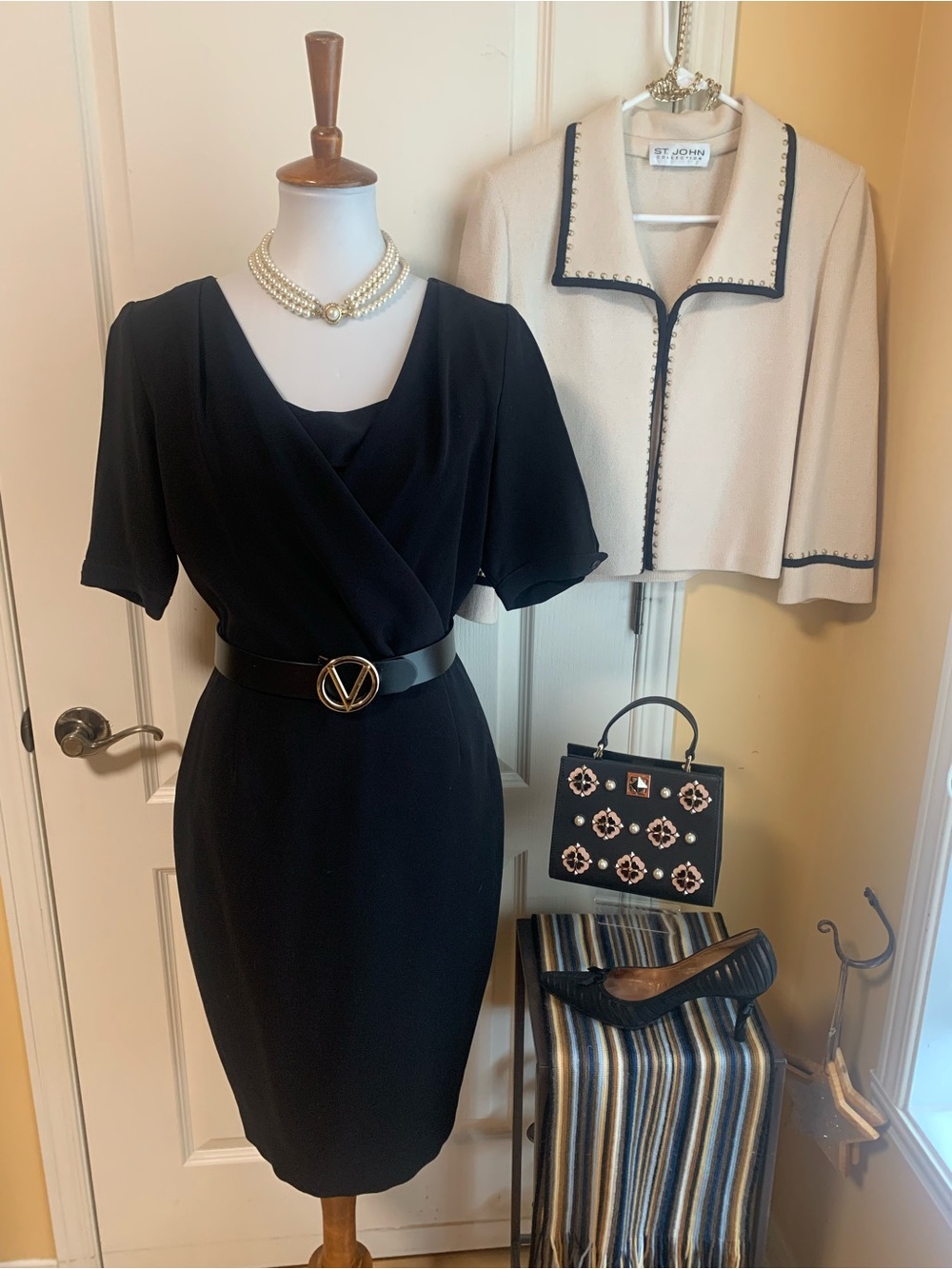 Iris Setlakwe Wrap top Pencil skirt Dress